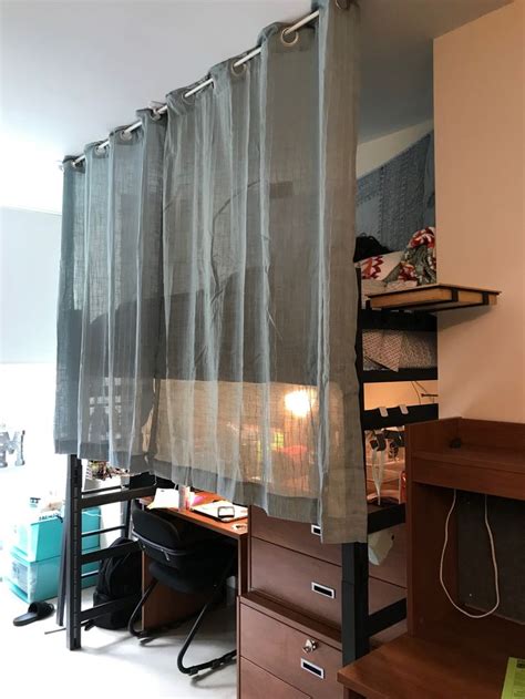 dorm bed curtain|privacy screen for dorm room.